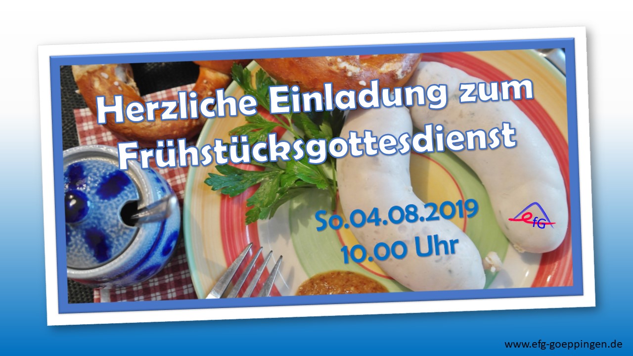 FrühstücksGodi August 2018