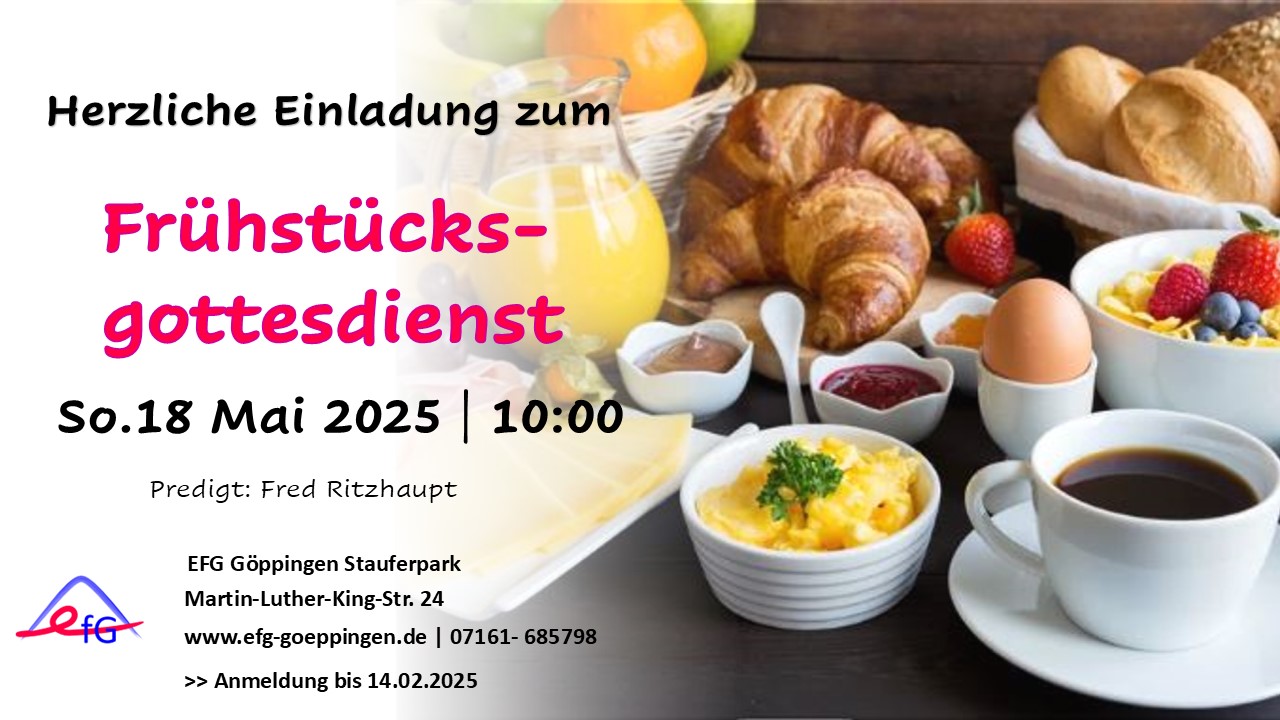 Frühstücksgottesdienst 2025 05 18