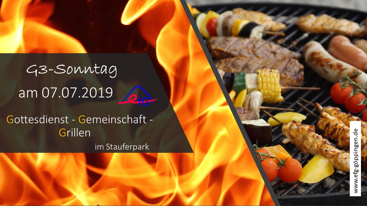 G3 Sonntag am 07.07.2019
