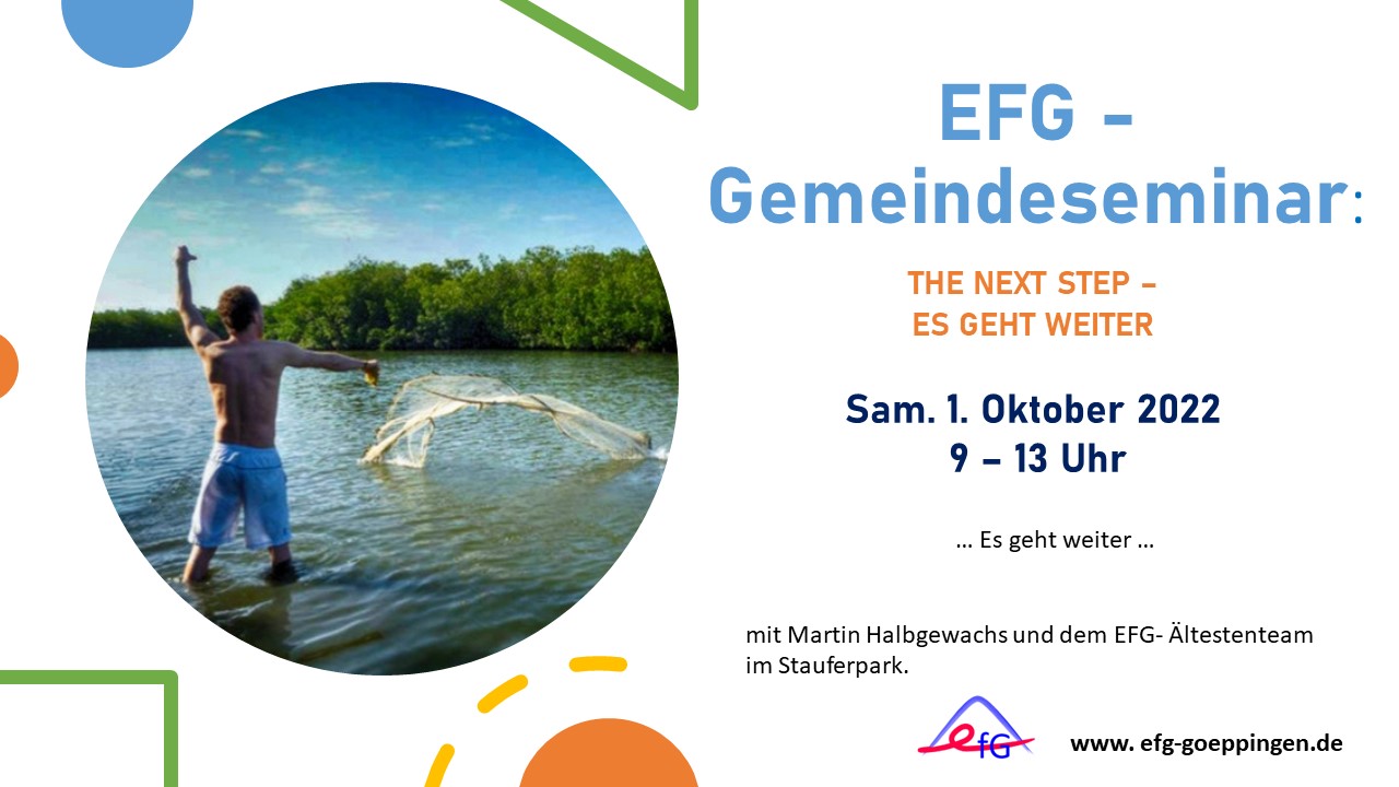 Gemeindeseminar 1.Oktober 2022
