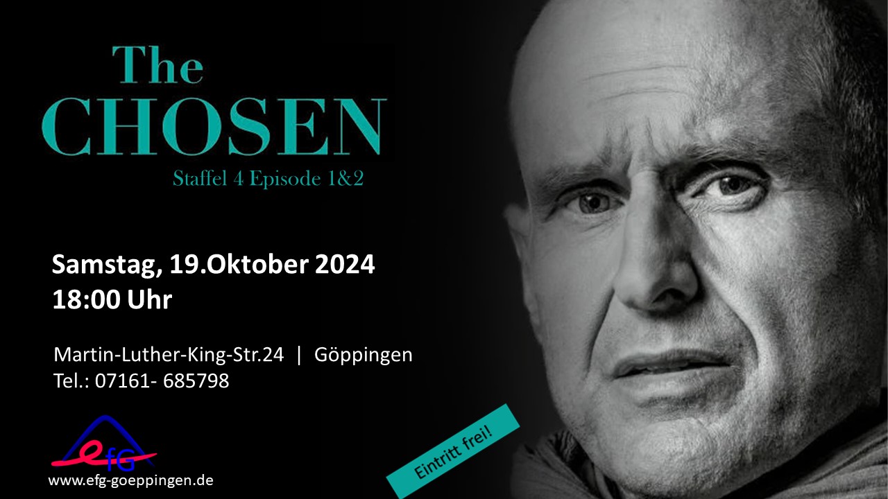 The chosen Filmnacht 2024 10 19