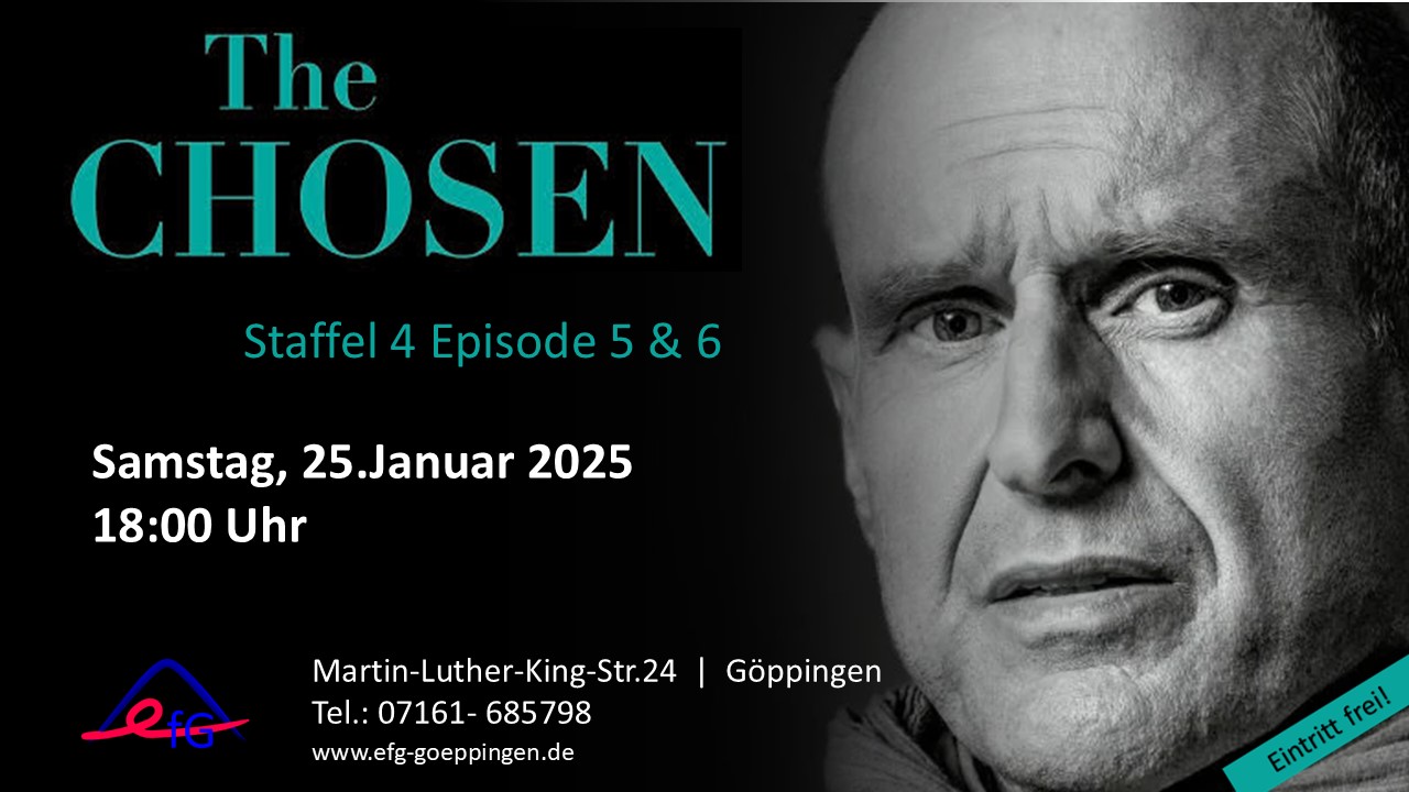 The chosen Filmnacht 2025 02 25